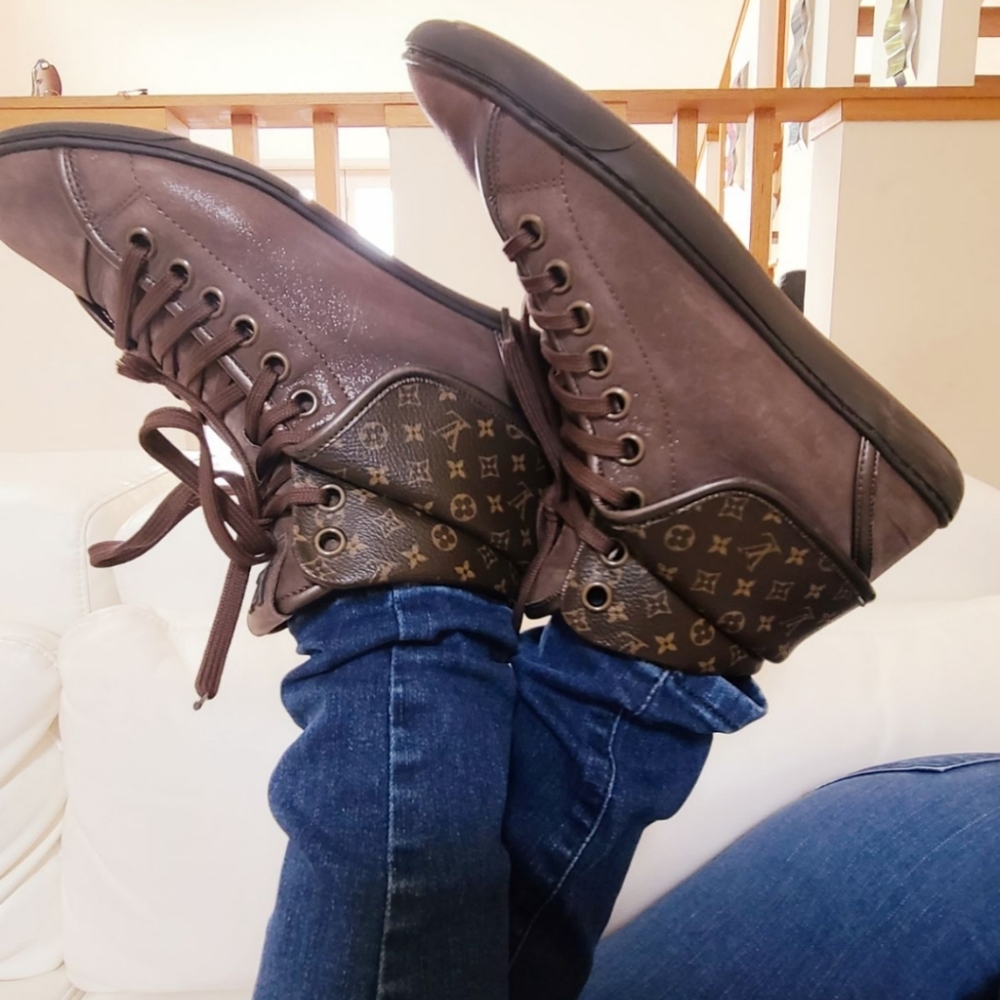 Louis Vuitton Leather trainer/sneaker